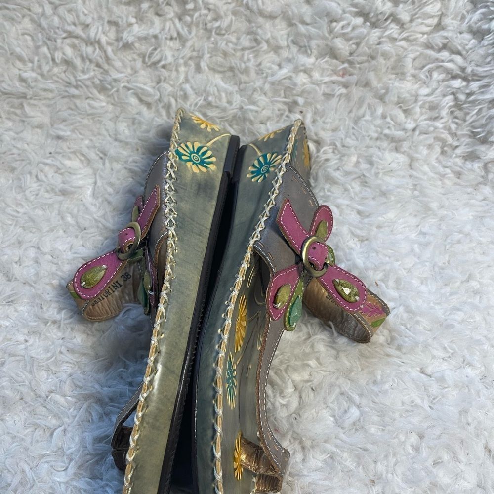 Spring step L'ARTISTE TOE RING MULTI COLOR SLIDE … - image 6